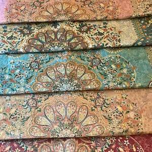 Paisley Termeh Tablecloth-Elegant Decorative Handmade Woven Square 39 #39 Inch(1M#1M)