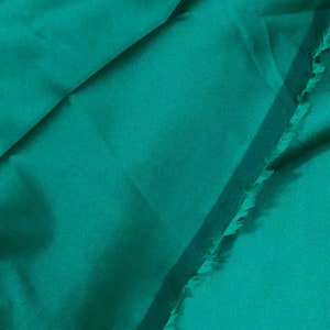 Lily Green Light Taffeta Silk Fabric