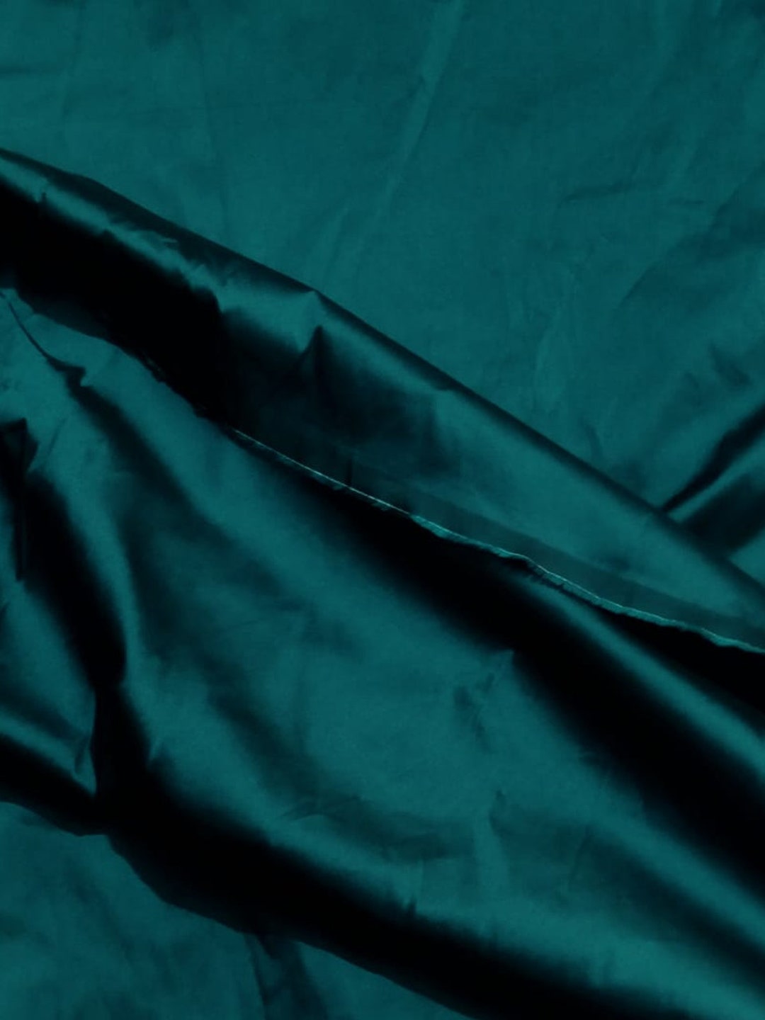 Lily Green Light Taffeta Silk Fabric main image 1