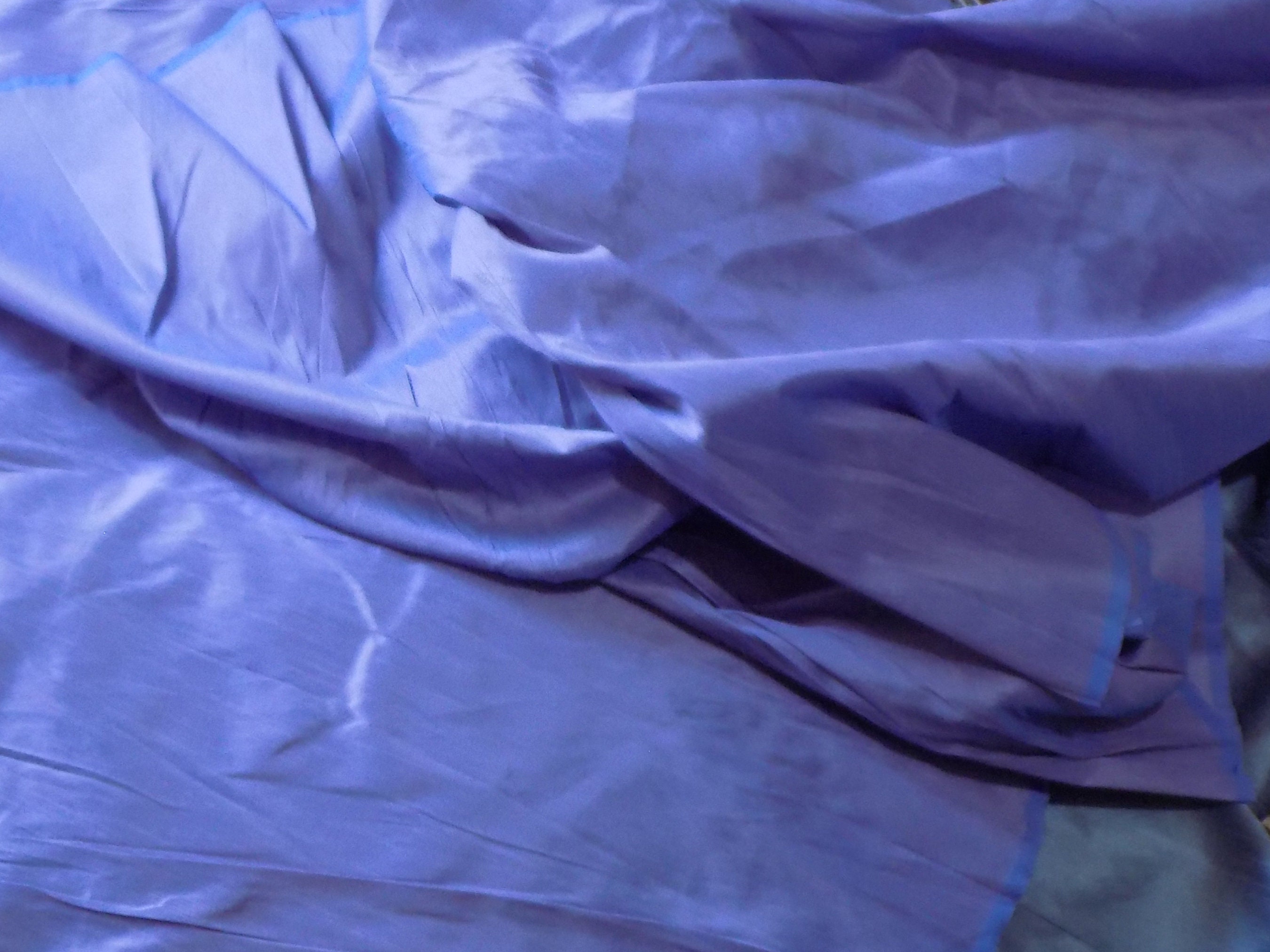 Black Olive Dupioni Silk Fabric
