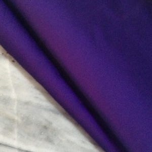 Grape Color Silk Taffeta Fabric-Plain Taffeta Silk Fabric- Silk Fabric For Bridal Dresses- Light Taffeta Fabric- Silk Fabric by the Yard