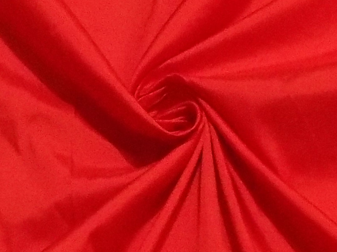 Red Plum Taffeta Silk Fabric