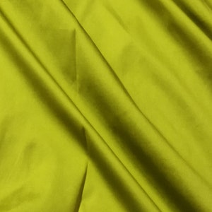 Lavender/Lime Green Taffeta Silk Fabric main image 1