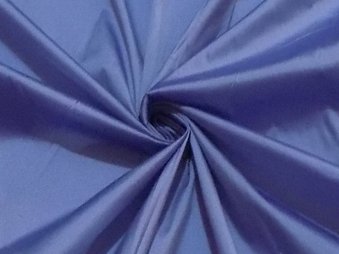 Blue Lavender Taffeta Silk Fabric main image 1