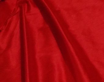 Red Colors Dupioni Silk Fabric, Dupioni Silk Fabric For Bridal Dresses, Dupioni Gown Fabric, Silk Fabric, Dupioni Silk Fabric By The Yards