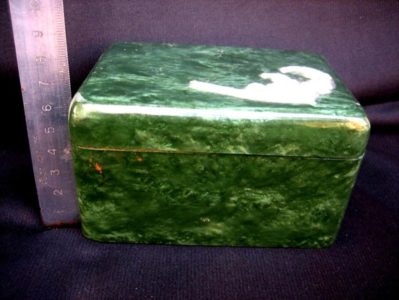 Antique jewelry casket . Antique casket for vario… - image 6