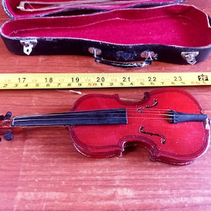Vintage souvenir, - string instrument - violin. Concert instrument. Violin. Antique musical souvenir.