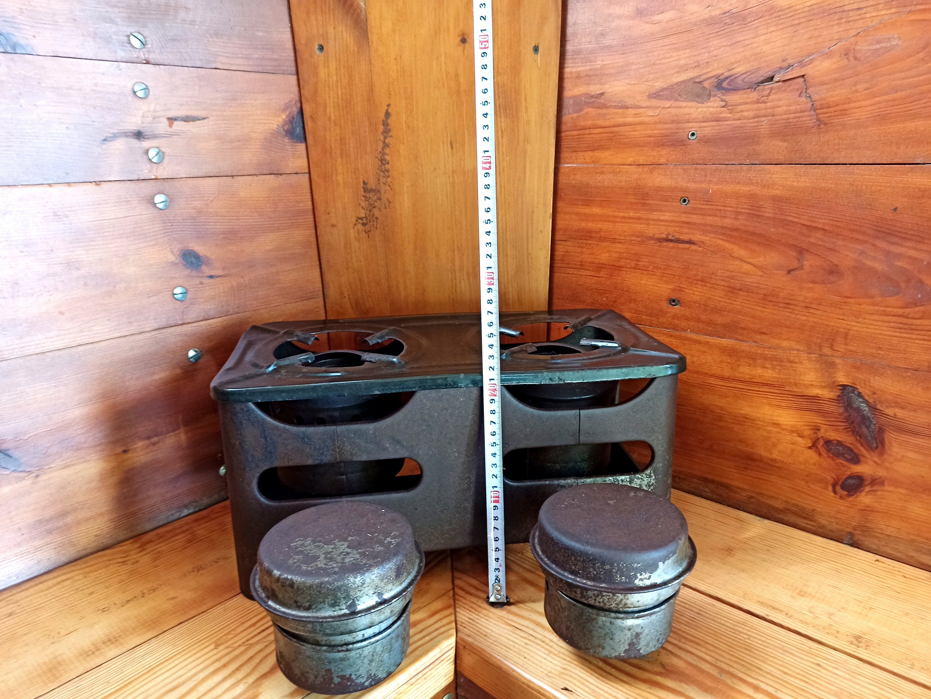 An old twoburner kerosene stove for cooking over an open Etsy