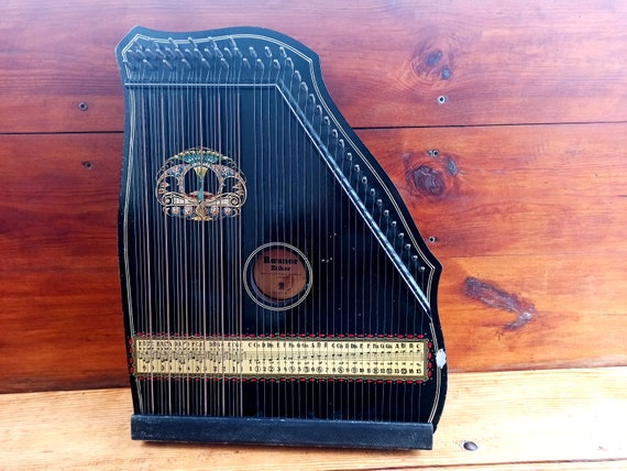 Vintage Musical Instrument - Zither. Concert Instrument