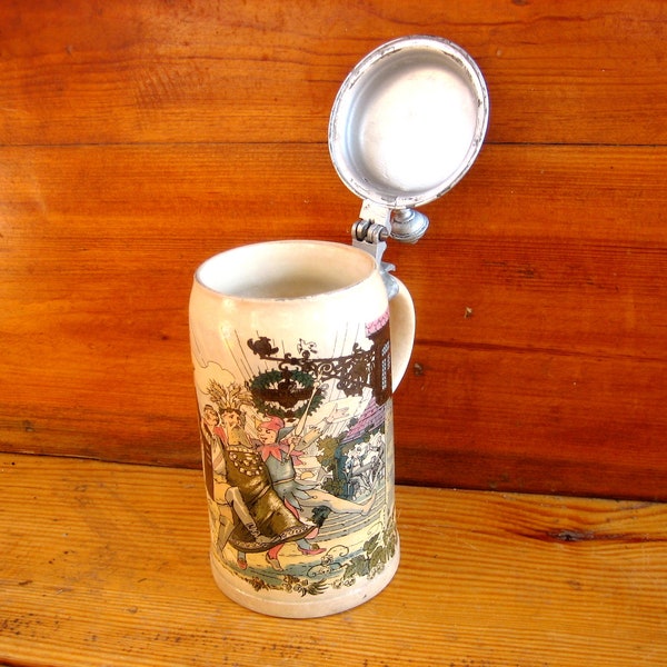 Painted Beer Mug Etsy