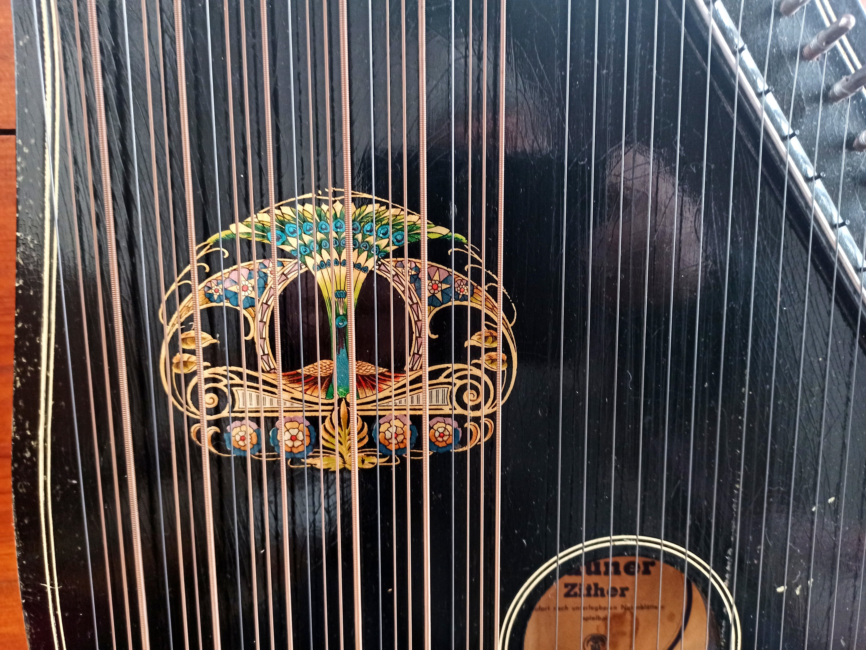 Vintage Musical Instrument - Zither. Concert Instrument. Wedding