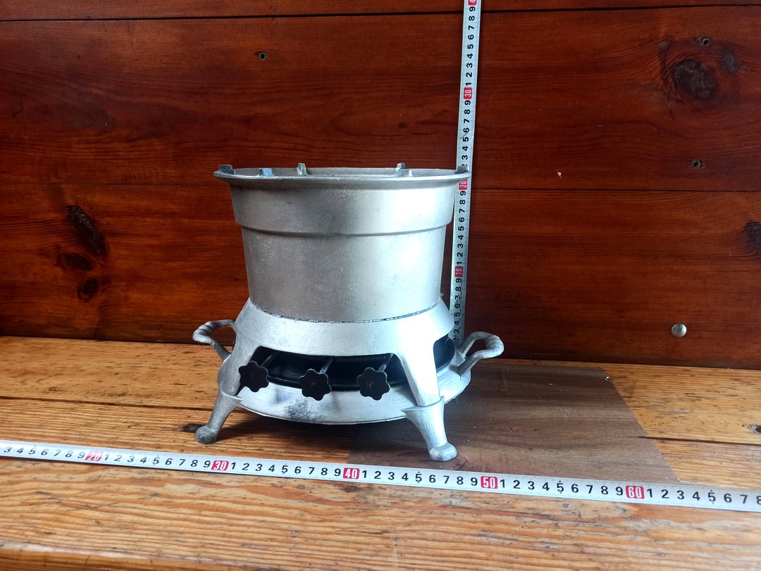 Vintage Kerosene Stove for Cooking Over an Open Fire With Three Burners