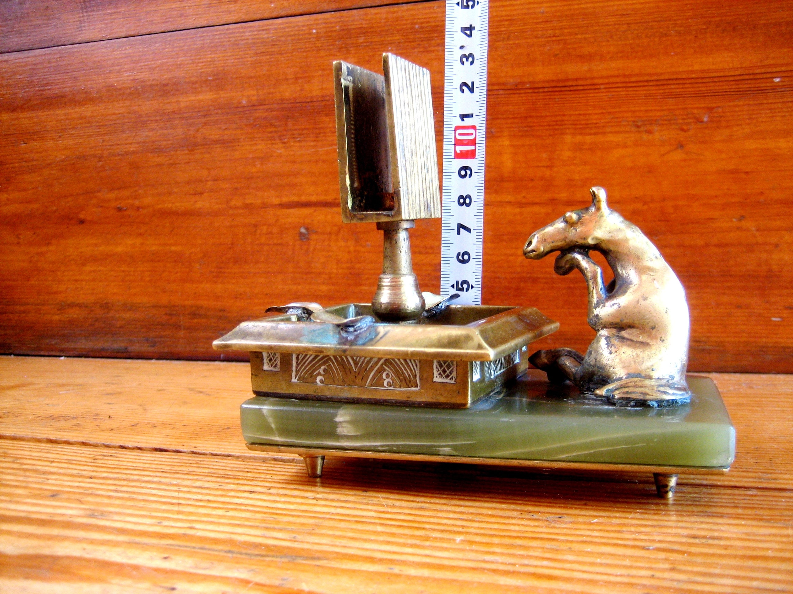 Antique Bronze Ashtray what to Do Are Two Grams of Etsy UK