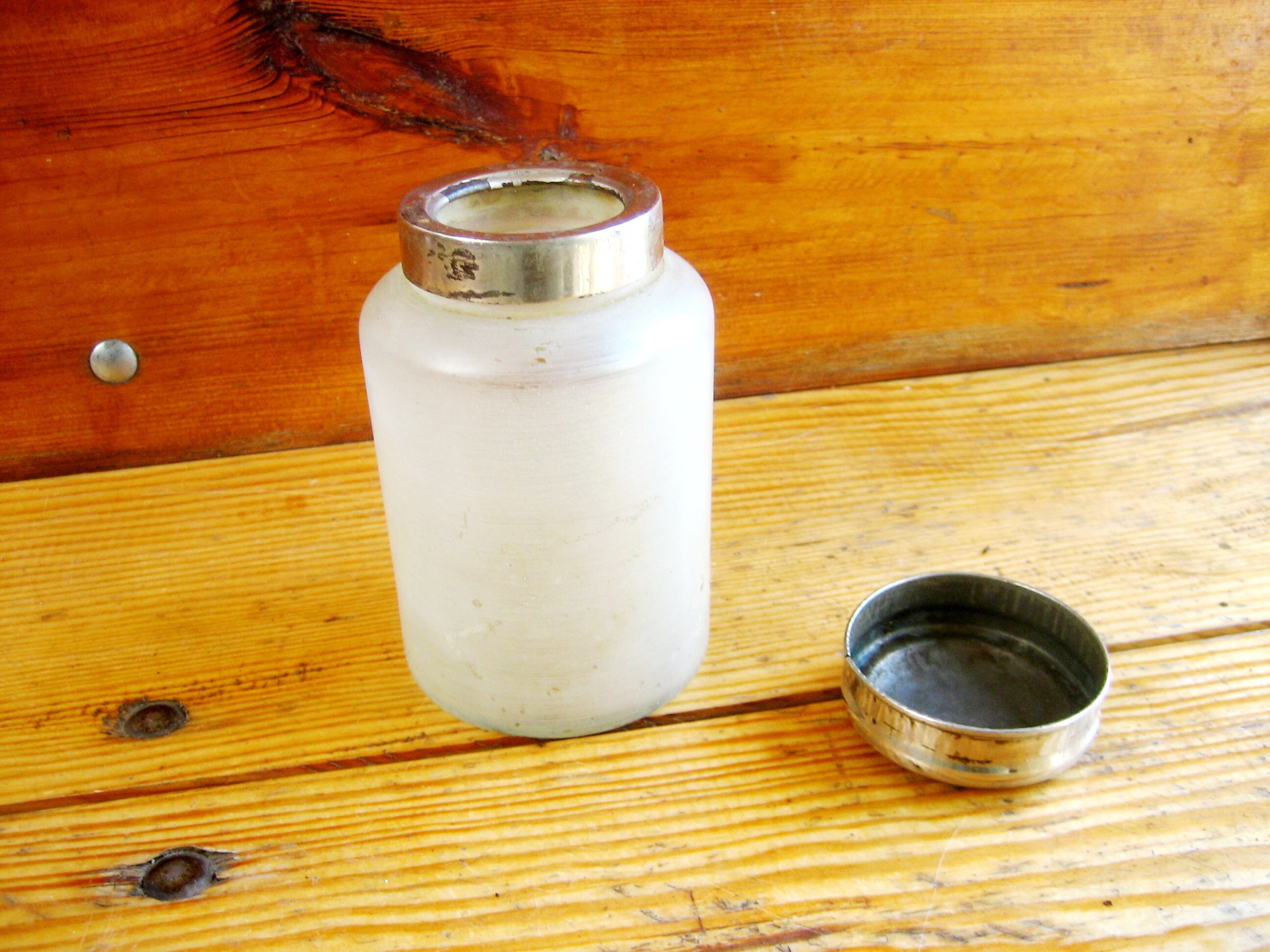 Antique glass box for storing tea and coffee. Antique glass | Etsy