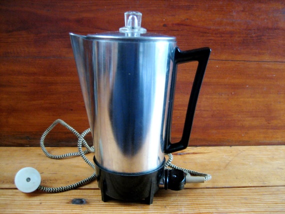 Original Old Electric Coffee Maker From the USSR. an Old Coffee Maker From  the Mid-20th Century. A Teapot for Coffee From the USSR. 