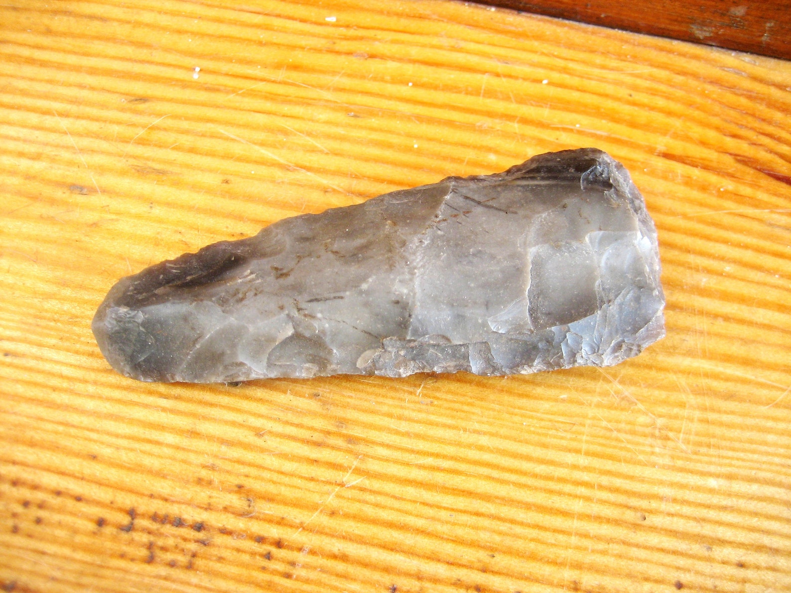 Ancient flint knifescraper from the Neolithic era Etsy