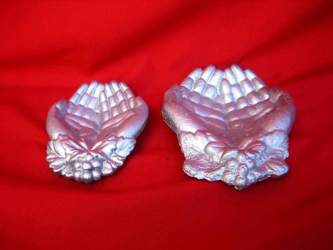 Antique Ashtrays Male and Female Palms. Vintage Ashtrays. Etsy