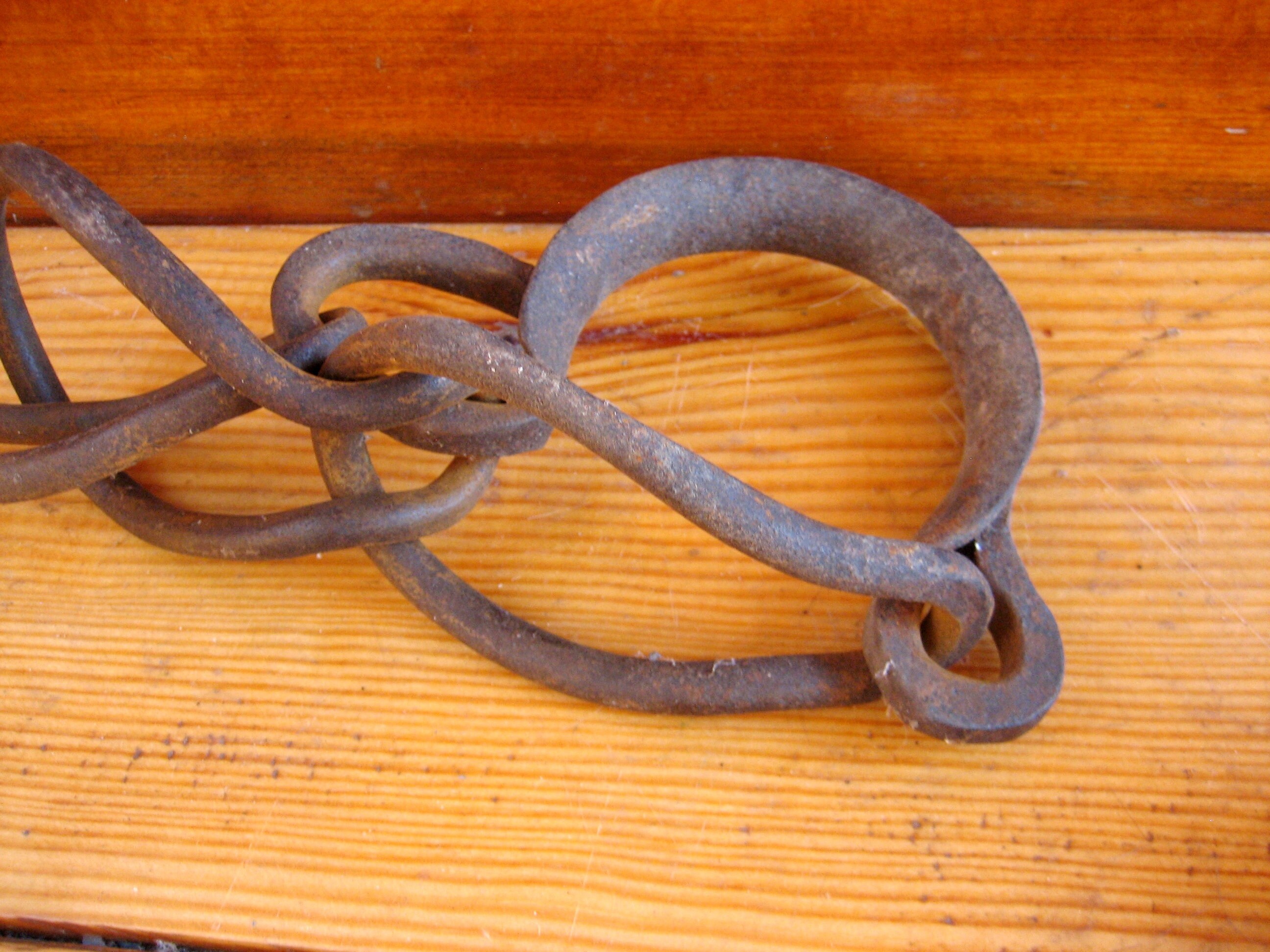 Antique shackles with a native working lock and key. Etsy