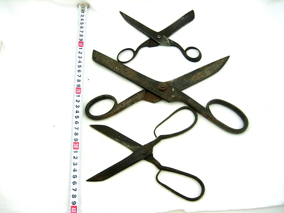 Forged Vintage Scissors by Medieval Collectibles, Size: Large