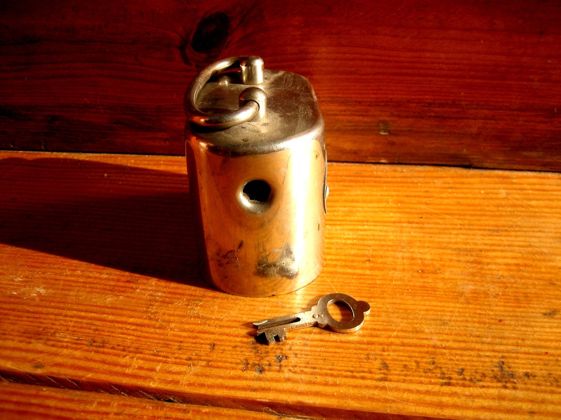 Antique mechanical piggy bank with a native key Cologne City Etsy