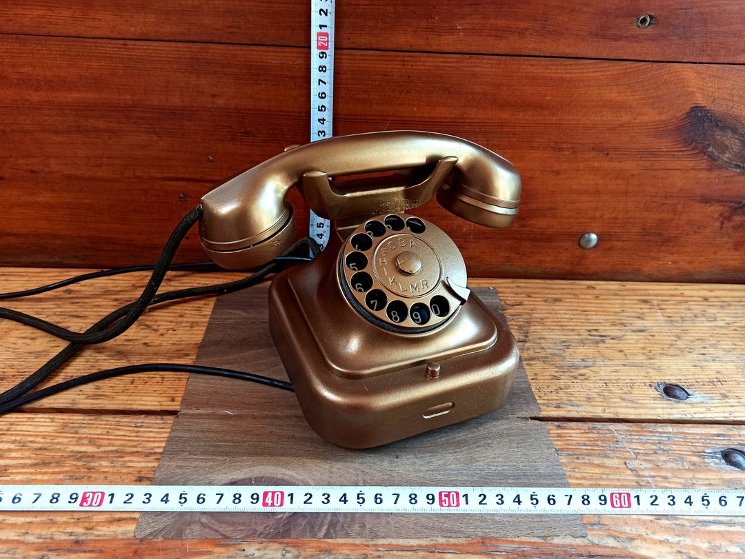 Vintage Desk Phone From the 50s. Vintage Telephones. Antique Etsy