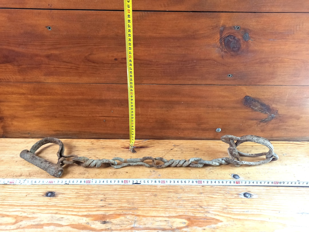 Antique Shackles of the 18th19th Centuries. Horse Leg Shackles
