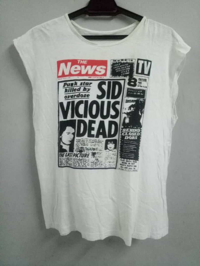 sid vicious dead t shirt