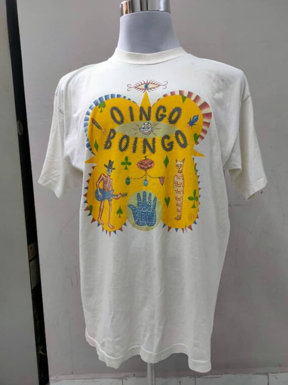 Band Punk Oingo Boingo Vintage T-Shirt