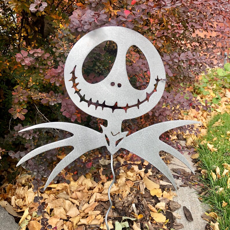 Halloween Decor Inspired by Nightmare Before Christmas Yard Etsy