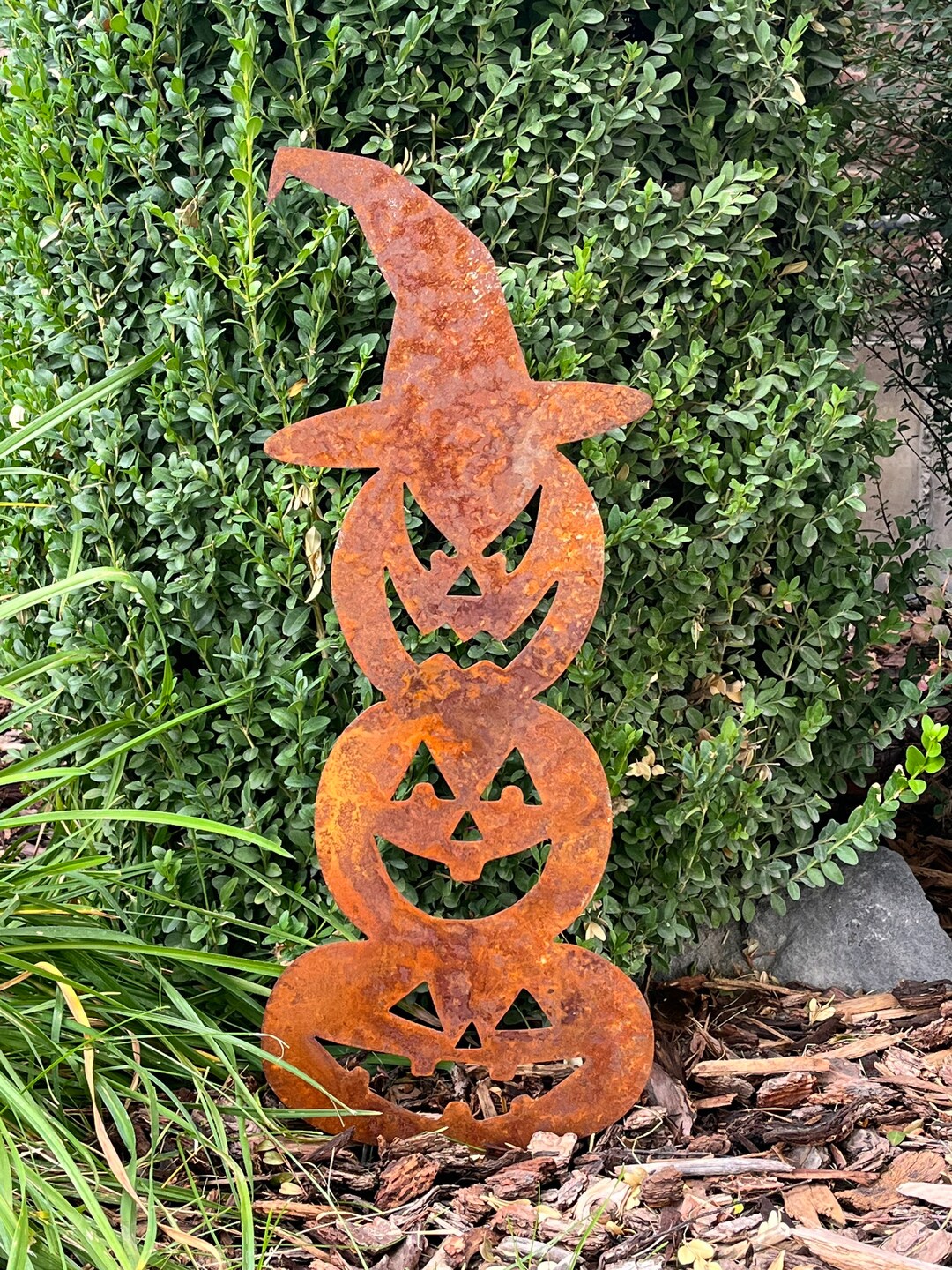 Pumpkin Rustic Halloween Decor Fall Decoration Stacked - Etsy