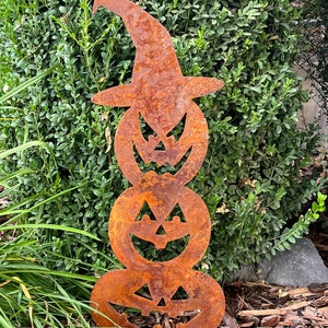 Pumpkin Rustic Halloween Decor Fall Decoration Stacked - Etsy