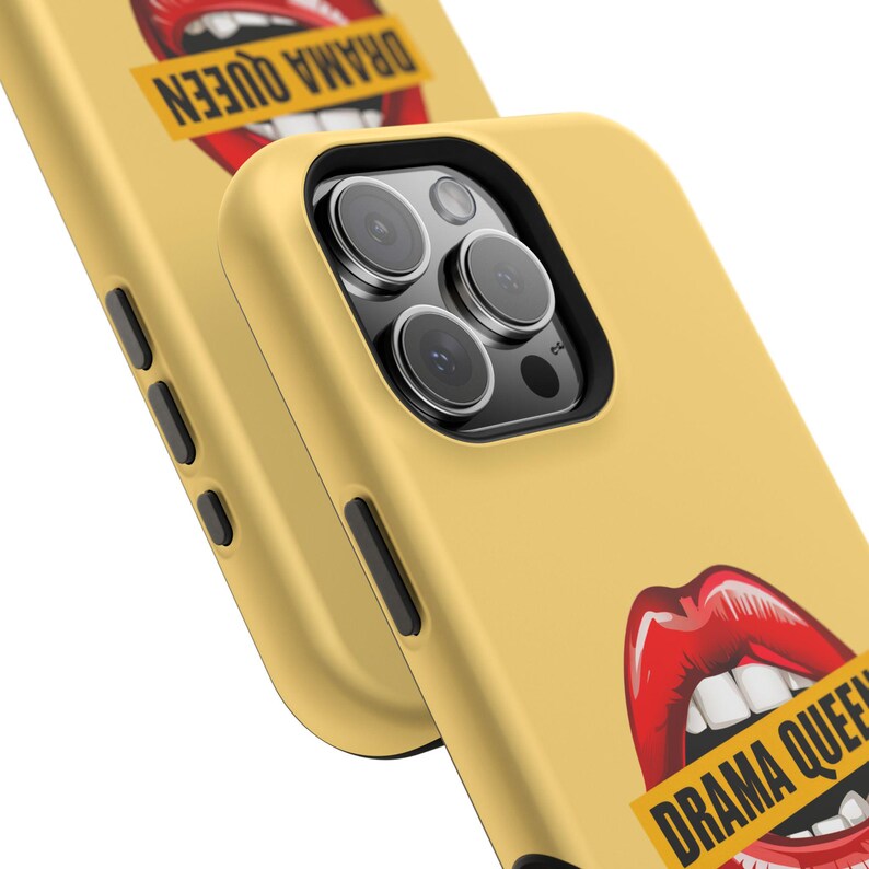 Drama Queen iPhone Case: Magnetic Protective Cover, MagSafe Compatible image 8