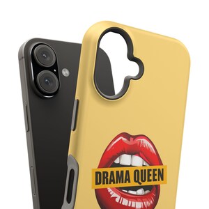 Drama Queen iPhone Case: Magnetic Protective Cover, MagSafe Compatible image 10