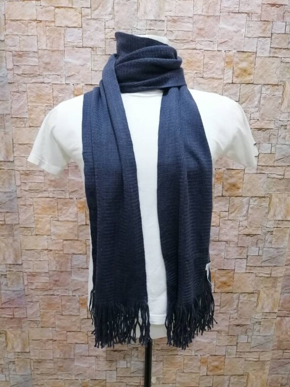 vintage Calvin Klein plain design wool scarf muffl