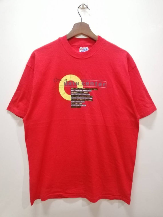 Vintage hanes beefy oracle data center spellout de