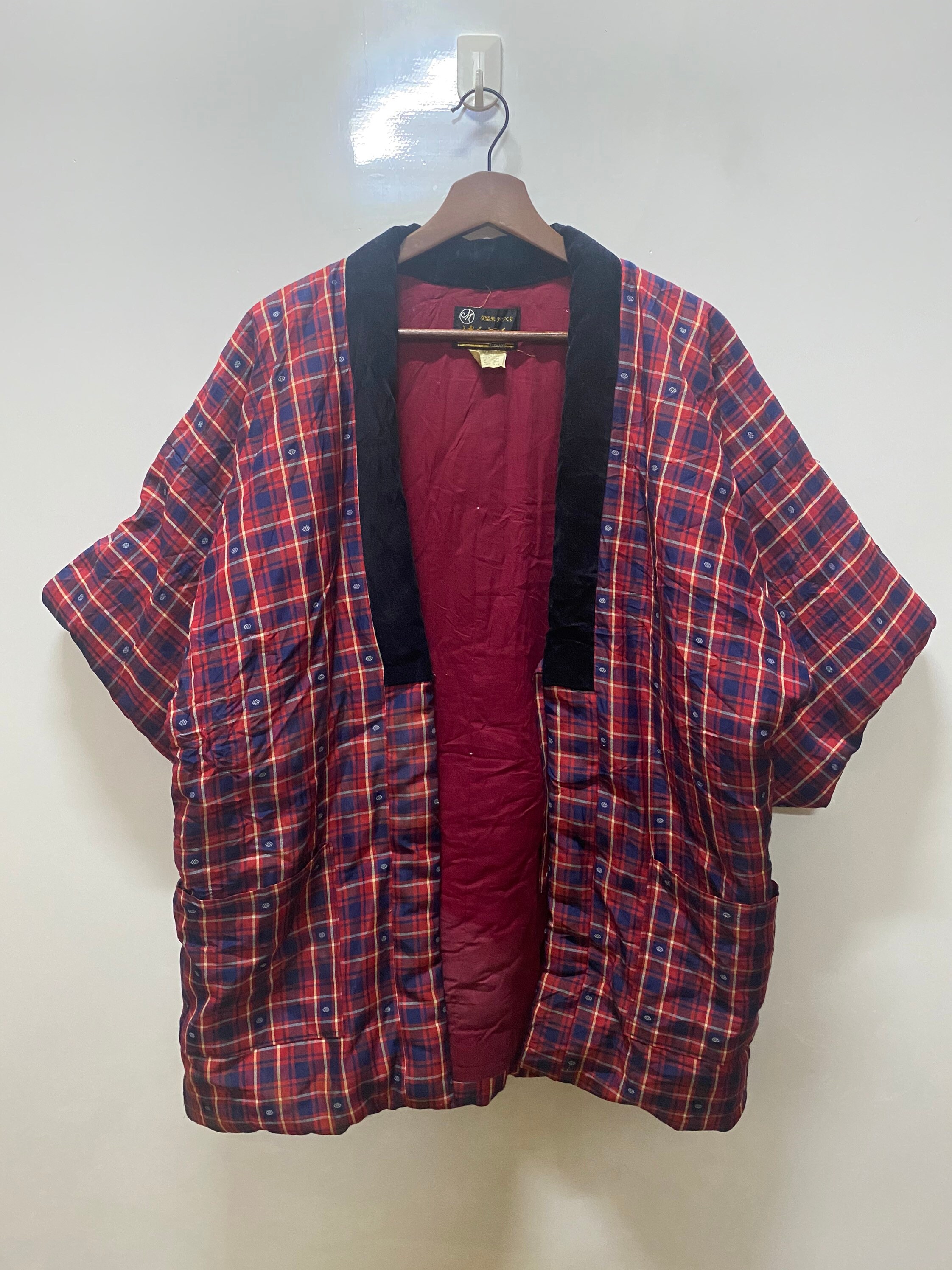 Checkered Haori - Etsy