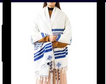 Jewish Prayer shawl Big 140 x 190 CM - On sale limited time