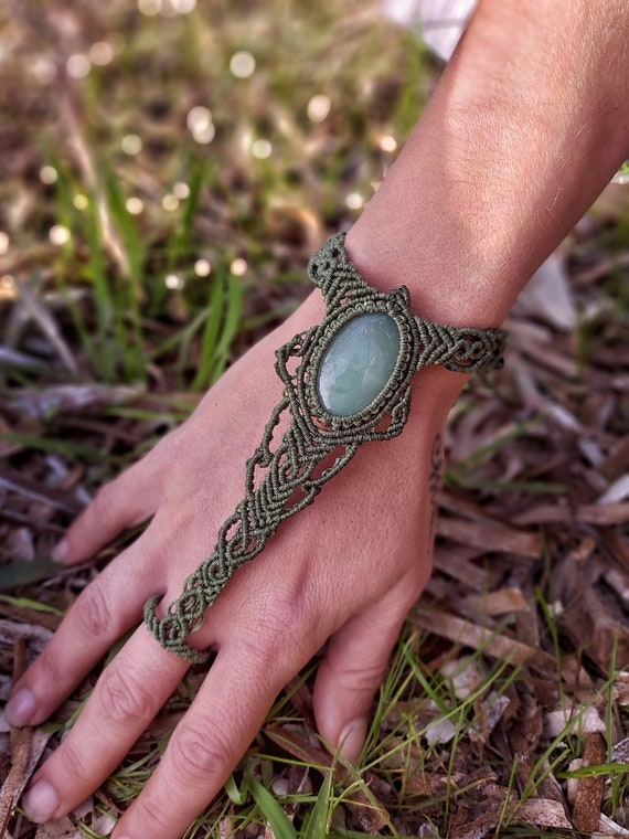Macrame bracelet etsy sale