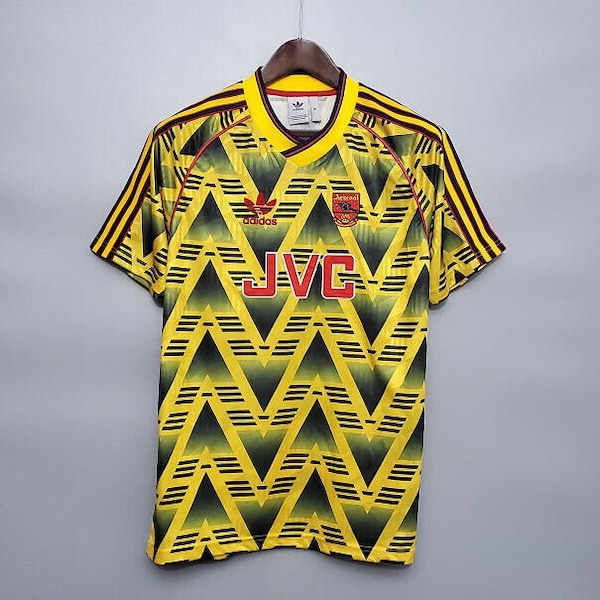 Retro Arsenal 1991_1993 Football Soccer Jersey Shirt
