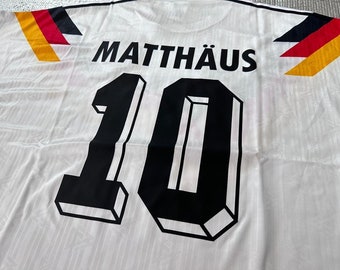 Camiseta retro MATTHÄUS Alemania mundial 1990