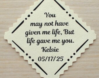 Step father wedding gift from bride on wedding day stepfather thank you gifts