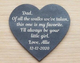 From bride for daddy wedding tie patch father of the bride