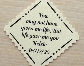 Stepdad wedding gift from bride