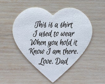 Custom memory bear patch personalized memory pillow patch iron on heart shape memorial patch