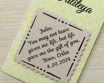 Stepdad wedding gift, Stepfather of the bride gift