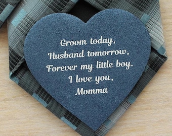 Gift for Son on Wedding Day - Heartfelt Keepsake from Mother