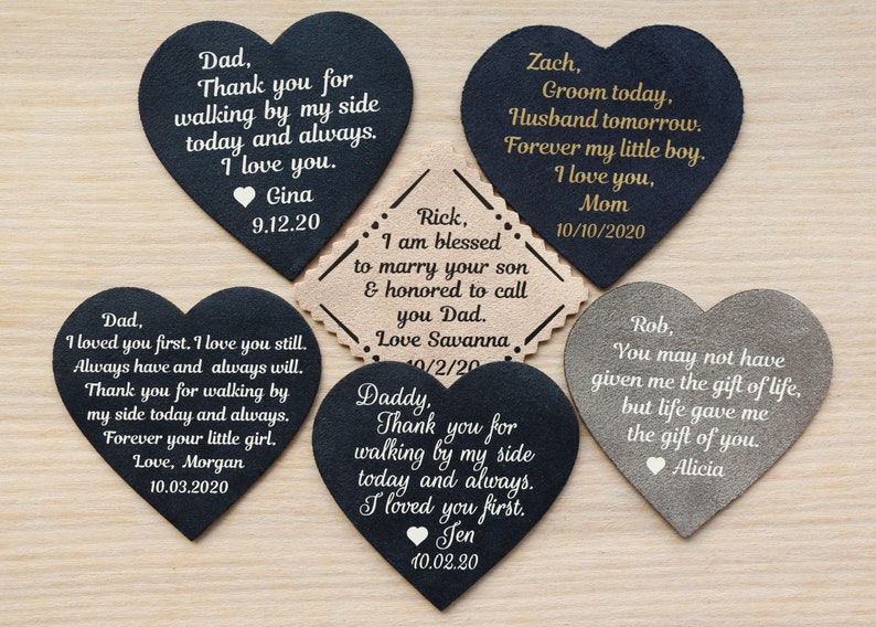 Father of the bride gift from daughter