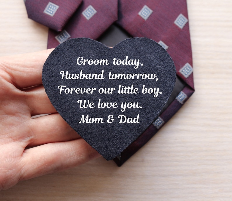 groom-tie-patch-from-mother-to-son-wedding-gift-for-son-from-etsy