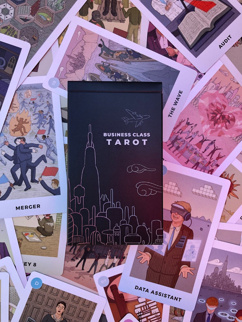 Business Class Tarot deck/guide image 1