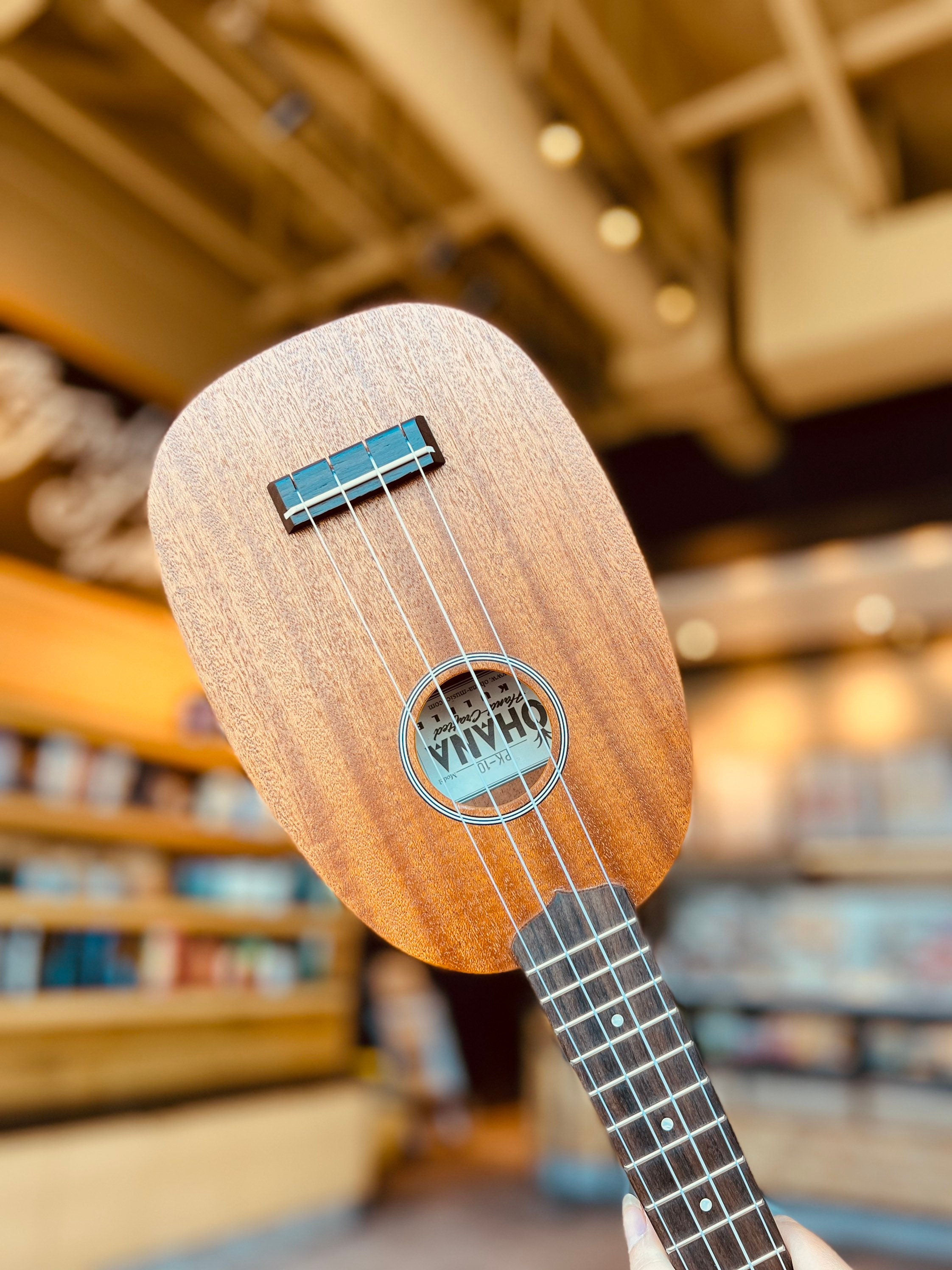 Ohana Pineapple Princess PK10 Bundle Ukulele, ClipOn Tuner, FREE SHIPPING and more!